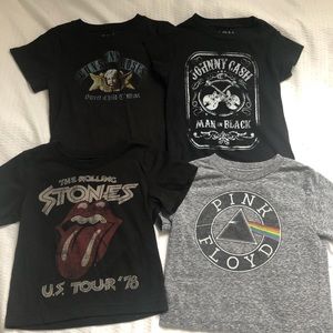 Band tshirt bundle (4)